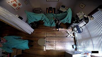 dr tampa tests eliza sheilds backstage fetish