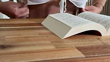 curvy college babe punished hard in garage doggystyle riding