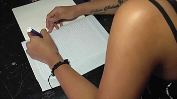 Fucked Raw in Ass During University Task