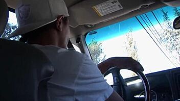 Black stud fucks brunette Britney Kane doggystyle