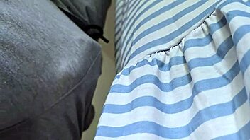 stranger cums in panties subway grope wet fantasy