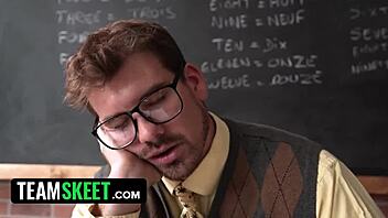 ever wonder how cute nikki nicole handles classroom threesome with big cocks and licks?