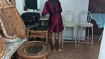 Overwhelming desire leads to unstoppable bedroom fucking session