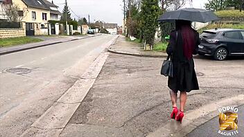 angela stunning brunette loves group sex toys