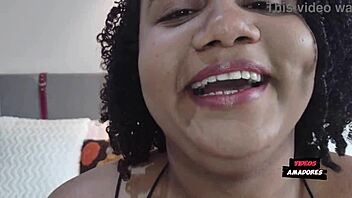 curvy black babe big tits ass takes white cock anal rough