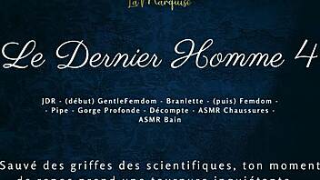 French femdom futa dominates last man audio