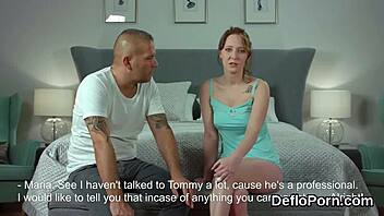 Sweetie stretches juicy vagina wide for hot defloration