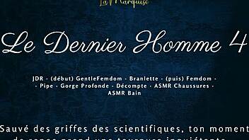 French femdom futa dominates last man audio