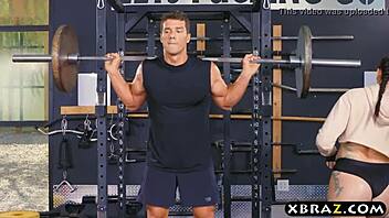 Big Ass Gym Babe Mandy Muse Anal Fucked Hard!