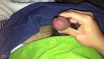young guy masturbates to massive cumshot explosion
