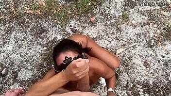 miss lexa takes j mac's cock outdoors rough and raw?