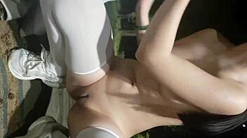 Naked Outdoor Chinese Masturbation Exposure Frenzy!