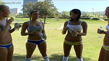 wanna join our wild lesbian foursome with toys and teen heat?