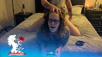 gamer girl freeuse fantasy turns into creampie filled fortnite fuck full movie