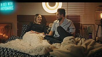 Chilling in bed with Italian star Rebecca Volpetti