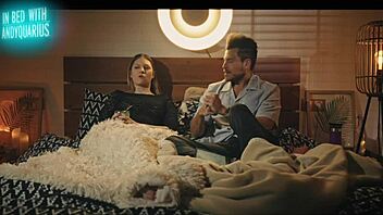 Chilling in bed with Italian star Rebecca Volpetti