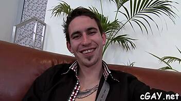 Suck Sloppy! Lusty Gay's Obscene Oral Contest!