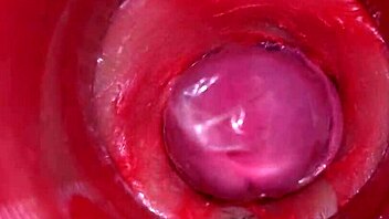 camera inside pussy captures powerful cum creampie asmr in 4k!