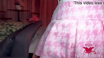 carioca black stud rips tight pussy then ass in sheer lingerie full