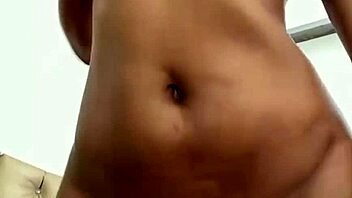 Her Big Ebony Ass and Tits Dance Before She Fingers Pussy to Squirting Orgasm!