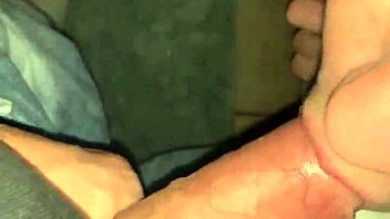 neighbors' skinny wife sneaks smoky shower suck while flashing wet beaver