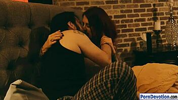 gorgeous TANA LEA SUCKS BIG COCK deepthroat then FUCKS hard with tattoos everywhere