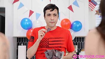 lana small and sera ryder make stepbro cum buckets pov