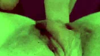 artemisia love fingers wet shaved milf pussy passionately