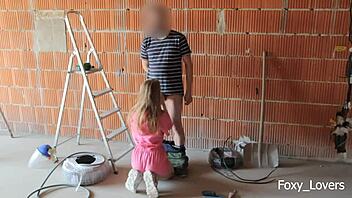 nearly caught cheating with coworker outdoors