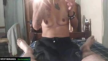 skinny latina gulps cum after deepthroat face fuck