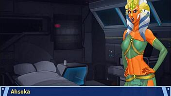 orange trainer gropes dancing big boobs