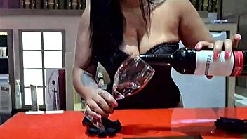 whoa, this hairy motel morena loves raw bareback fucking!