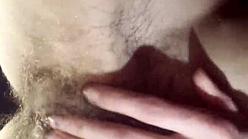 Hey teacher fingers her hairy wet pussy on break now