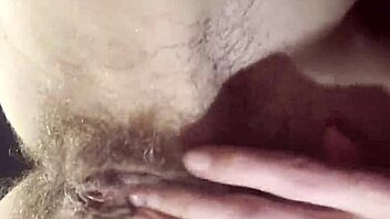Hey teacher fingers her hairy wet pussy on break now