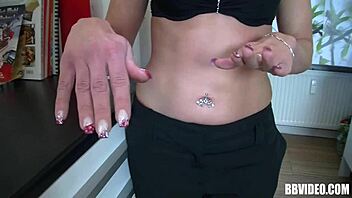 pierced german milf hardcore anal dildo fucking group toy play