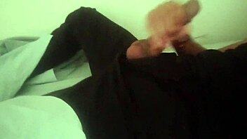 dude, after work you're moaning loud jerking that huge black monster cock til you explode – so horny!