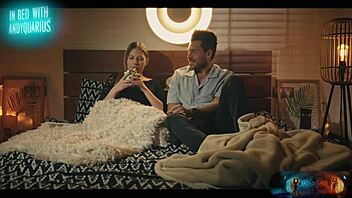 Chilling in bed with Italian star Rebecca Volpetti