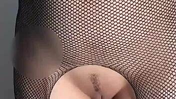 couple fucks passionately with heels on feet at home