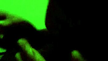 Amateur Italian milf gives nighttime blowjob and handjob