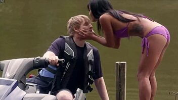 Do you crave Donnabella Mortel's sexy bikini freshwater tease?