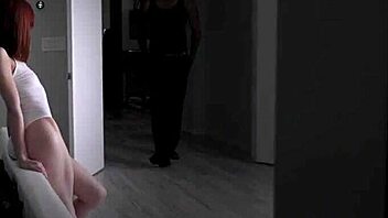 Redhead Babe Rides Massive Big Black Cock Hardcore