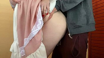 imagine your hot maid begging to ride you hard right now