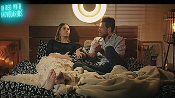 Chilling in bed with Italian star Rebecca Volpetti