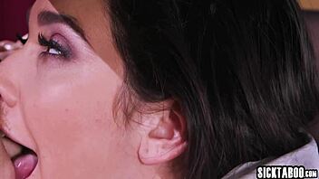 Big ass busty lesbians lick asses passionately in steamy office encounter