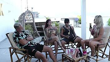 Compilados Do Casal Kobra No Bora Cast With Bruna Carlos And Matheus Caetano - Parte 1