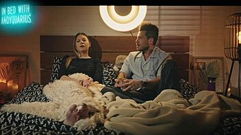 Chilling in bed with Italian star Rebecca Volpetti