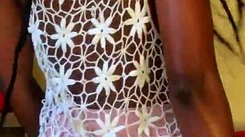 hey horny ladies teasing wet pussies in ripped dresses