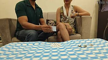 saara loses tight pussy in wild card game 🔥🎲💦