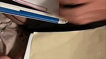 Kitten Panties Tease In Tight Dorm