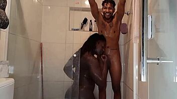 fernanda chocolatte bares pussy for baiano creampie in bahia